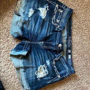 Miss me Glitter Sparkle Shorts 💎